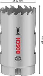 Bosch Pro 2608901502 32 mm Multi-Material Bi-Metal Panç