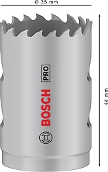 Bosch Pro 2608901504 35 mm Multi-Material Bi-Metal Panç