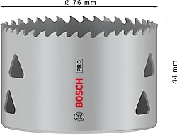 Bosch Pro 2608901526 76 mm Multi-Material Bi-Metal Panç