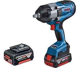 Bosch GDS 18V-1000 Çift Akülü 5 Ah Darbeli Somun Sıkma Makinesi