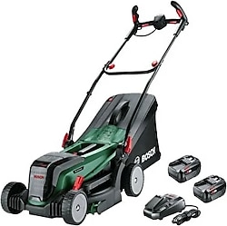 Bosch UniversalRotak 2x18V-37-550 Çift Akülü 4 Ah Çim Biçme Makinesi