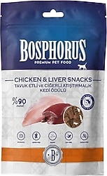 Bosphorus Tavuklu ve Ciğerli 80 gr Kedi Ödül Maması