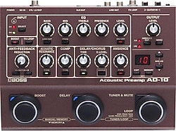 Boss AD-10 Akustik Gitar Prosesörü