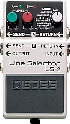 Boss LS-2 Line Selector Compact Pedalı