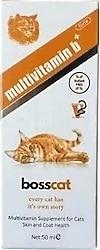 Bosscat B Kompleks Multivitamin 50 ml Kedi Macunu