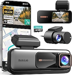 Botslab 360+ G980H Pro ADAS Ön ve Arka Araç Kamerası Seti