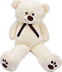 Boule De Petite Pooky Sevimli Krem Ayı Peluş Oyuncak