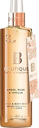 Boutique BM Amber Musk & Vanilla 250 ml Saç ve Vücut Spreyi