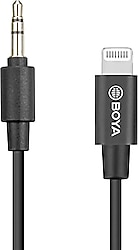 Boya BY-K1 Lightning to 3.5 mm Mikrofon Kablosu