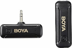 Boya BY-WM3T2-M1 3.5 mm Kablosuz Yaka Mikrofonu