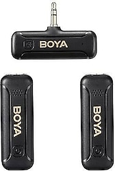 Boya BY-WM3T2-M2 2'li 3.5 mm Kablosuz Yaka Mikrofonu