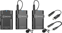 Boya BY-WM4 Pro Plus 2'li Kablosuz Yaka Mikrofonu