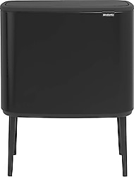 Brabantia Bo Matt Black 36 lt Dokunmatik Çöp Kovası
