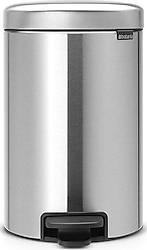 Brabantia Newicon Matt Steel 12 lt Pedallı Çöp Kovası