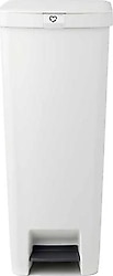 Brabantia Stepup Pedallı Plastik Açık Gri 40 lt Çöp Kovası
