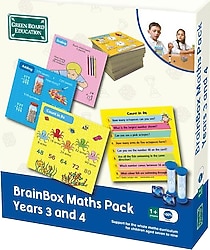 BrainBox Matematik Paketi 3-4 Yaş İngilizce