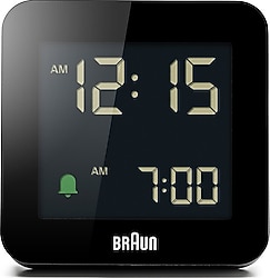 Braun BC09B Siyah Alarmlı Dijital Masa Saati