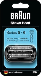 Braun Series 5 53B Tıraş Makinesi Yedek Başlığı Siyah