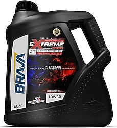 Brava Extreme 9000 4T 10W-30 4 lt Motosiklet Yağı