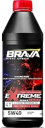 Brava Extreme 9000 4T 5W-40 1 lt Motosiklet Yağı