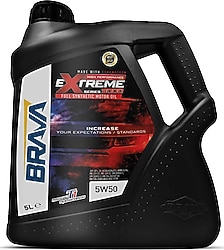 Brava Extreme 9000 5W-50 5 lt Motosiklet Yağı