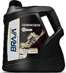 Brava Xenontech 5W-40 4 lt Motor Yağı