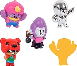 Brawl Stars BRW2040 5'li Koleksiyon Figür Seti