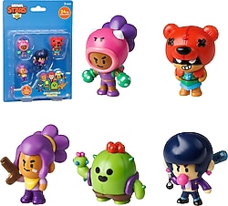 Brawl Stars BRW2040 Model 1 5'li Koleksiyon Figür Seti