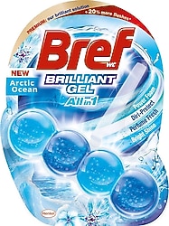 Bref Wc Brilliant Gel Okyanus 42 gr Tekli Tuvalet Bloğu