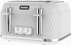 Breville Curve 4 Dilim Beyaz Ekmek Kızartma Makinesi