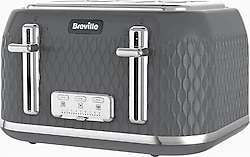 Breville Curve 4 Dilim Gri Ekmek Kızartma Makinesi