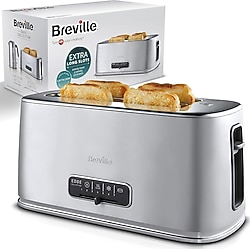 Breville Edge Silver VTR023 4 Dilim Ekmek Kızartma Makinesi