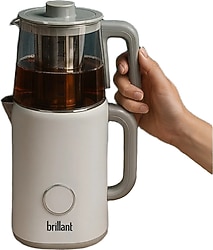 Brillant CS-6683 Cam Demlikli Çay Makinesi