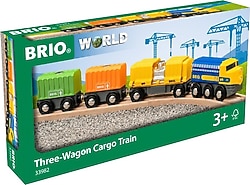 Brio Üç Vagonlu Kargo Treni 33982