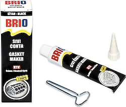 Brio 85 gr RTV Siyah Sıvı Conta