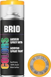 Brio B1007 Akrilik Nergis Sarısı 400 ml Sprey Boya