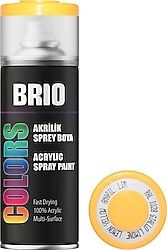 Brio B1028 Akrilik Kavun Sarı 400 ml Sprey Boya