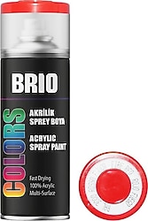 Brio B3000 Akrilik Ateş Kırmızı 400 ml Sprey Boya