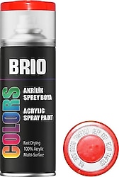 Brio B3020 Akrilik Trafik Kırmızı 400 ml Sprey Boya