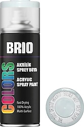 Brio B7001 Akrilik Gümüş Gri 400 ml Sprey Boya