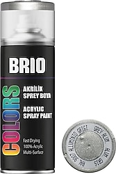 Brio B9007 Akrilik Alüminyum Gri 400 ml Sprey Boya