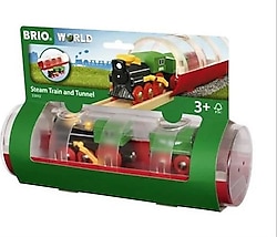 Brio Buharlı Tren ve Tünel 33892