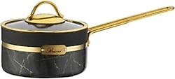 Brioni Selection 16 cm Granit Sos Tenceresi Siyah