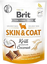 Brit Care Skin & Coat Karides ve Hindistan Cevizli 150 gr Köpek Ödül Maması
