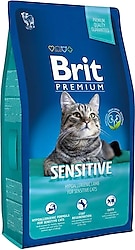 Brit Premium Sensitive Kuzu Etli 1 kg Yetişkin Kedi Maması - Açık Paket