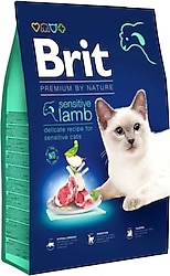 Brit Premium Sensitive Kuzu Etli 8 kg Yetişkin Kedi Maması