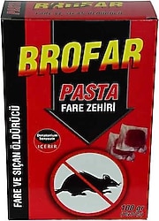 Brofar 100 gr 3'lü Paket Pasta Fare Zehiri