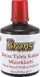Brons 100 cc Kırmızı Tahta Kalem Mürekkebi
