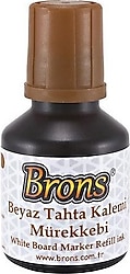 Brons 30 ml Kahverengi Tahta Kalem Mürekkebi