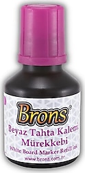 Brons 30 ml Pembe Tahta Kalem Mürekkebi